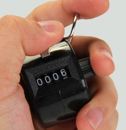 Online click counter - big tally number