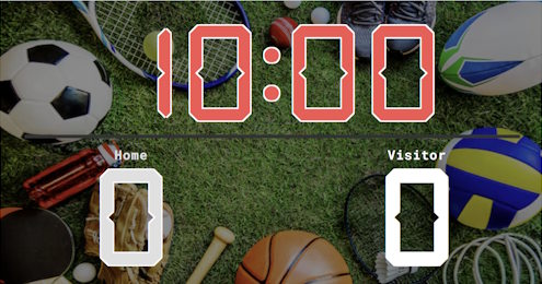 Online simple scoreboard